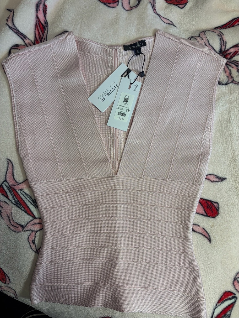 Blazer-like Bandage Top